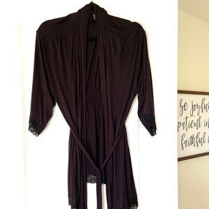 Cozy maternity cover up